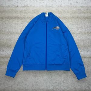Vintage Y2K Orlando Magic Warmup Jacket Mens M Blue Full Zip NBA